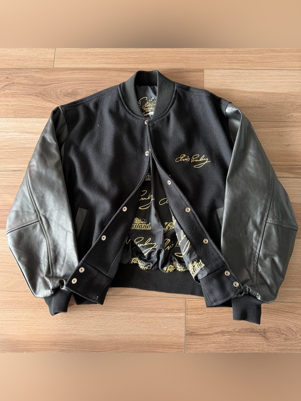 Vintage Elvis Presley Varsity Jacket